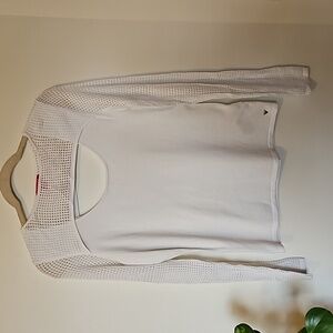 Guess Sweater with Mesh sz L
